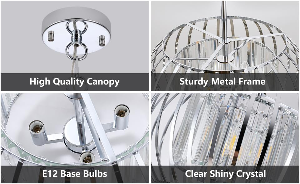 kitchen island lighting chrome